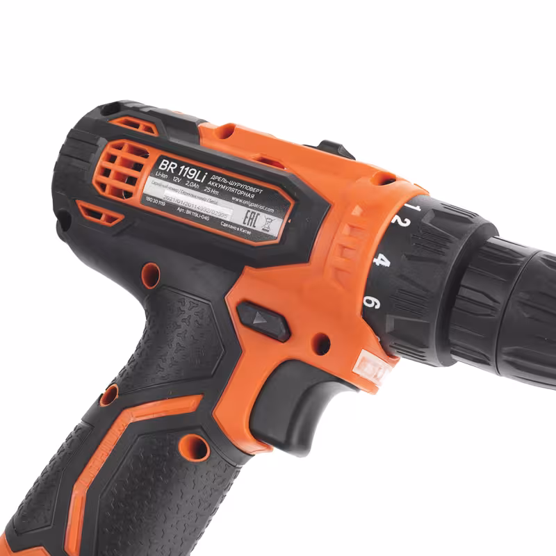 Дрель-шуруповерт аккумуляторная Patriot BR 119Li
