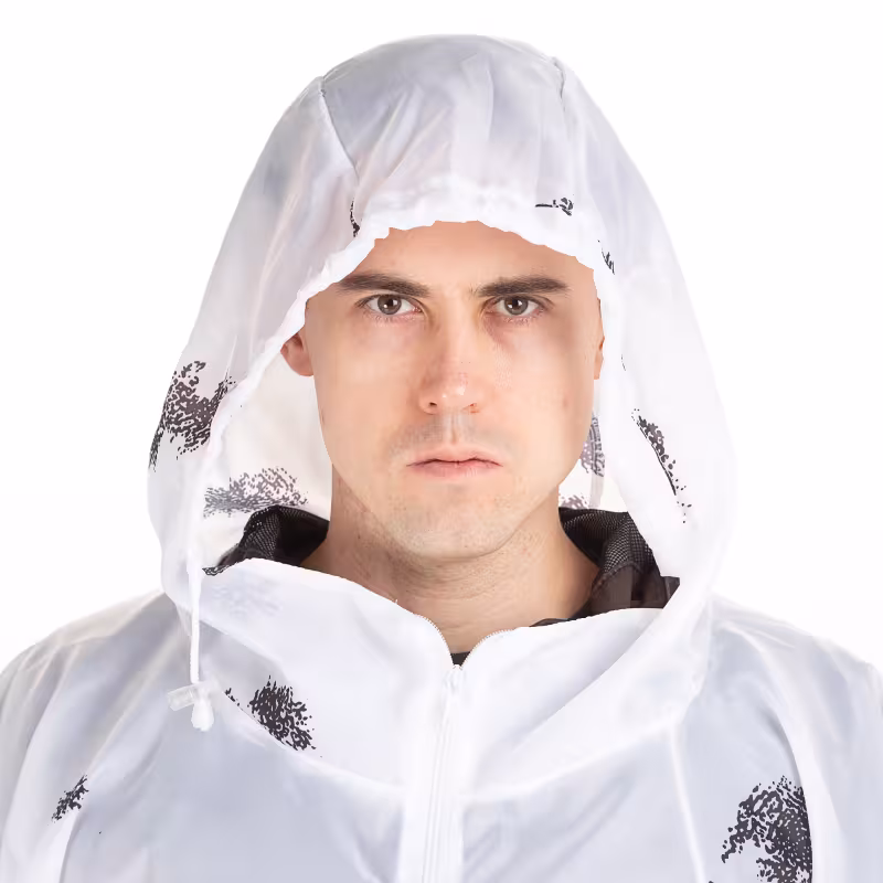 Костюм маскировочный Huntsman Метель, ткань шелк, принт Клякса, размер 58-64, 182-188 см