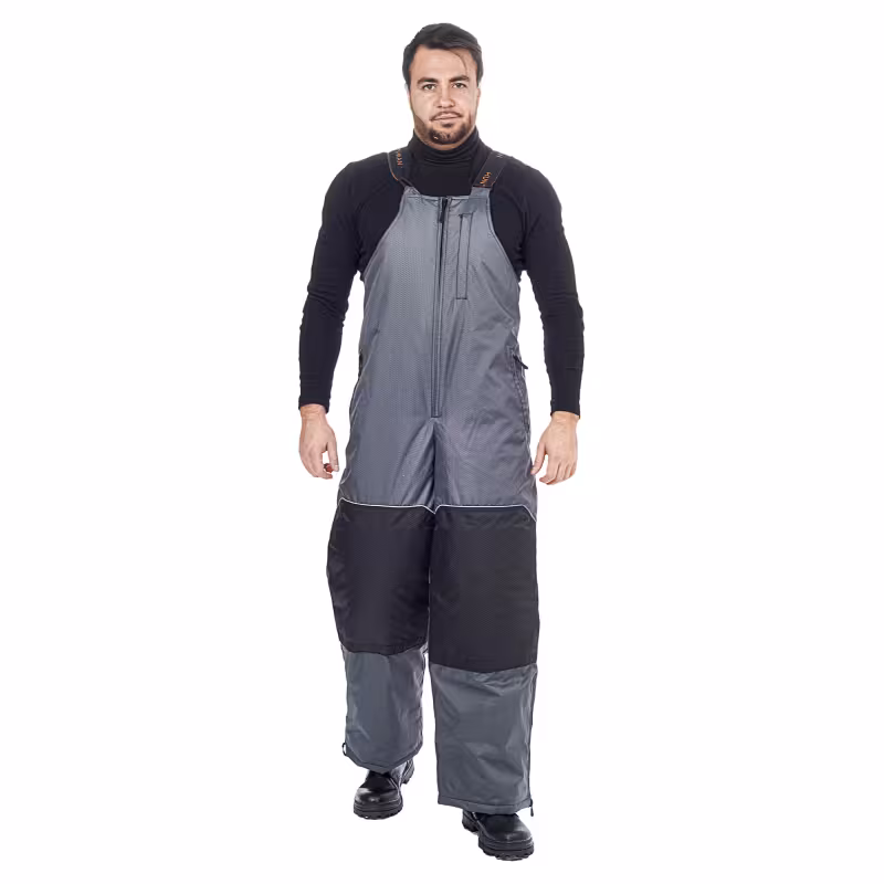 Костюм мужской Huntsman (Восток) Полюс LUX, ткань Cell, серый/черный, размер 52-54,182-188 см