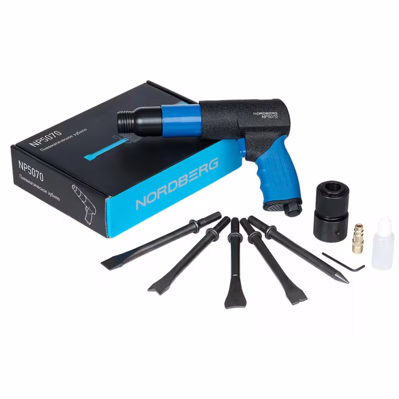 Пневмозубило с набором оснастки Nordberg NP5070