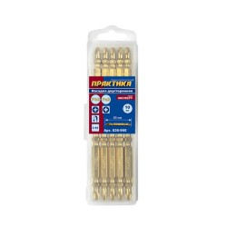 Бита двусторонняя Практика Эксперт 036-995, PH-2/PZ-2х65 мм (10шт)