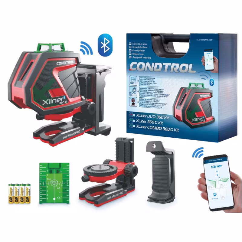 Нивелир лазерный Condtrol XLiner 360G Kit