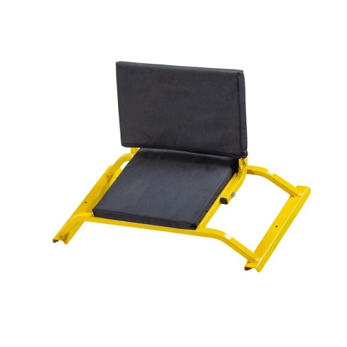 Сиденье со спинкой мягкое поперечное для саней, складное,1450 мм