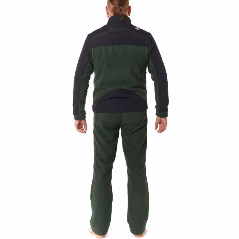 Костюм мужской Norfin Polar Line, флис, зеленый/черный, размер XXXL