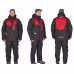 Костюм мужской Norfin Extreme 5, ткань Breathable, черный/красный, размер M