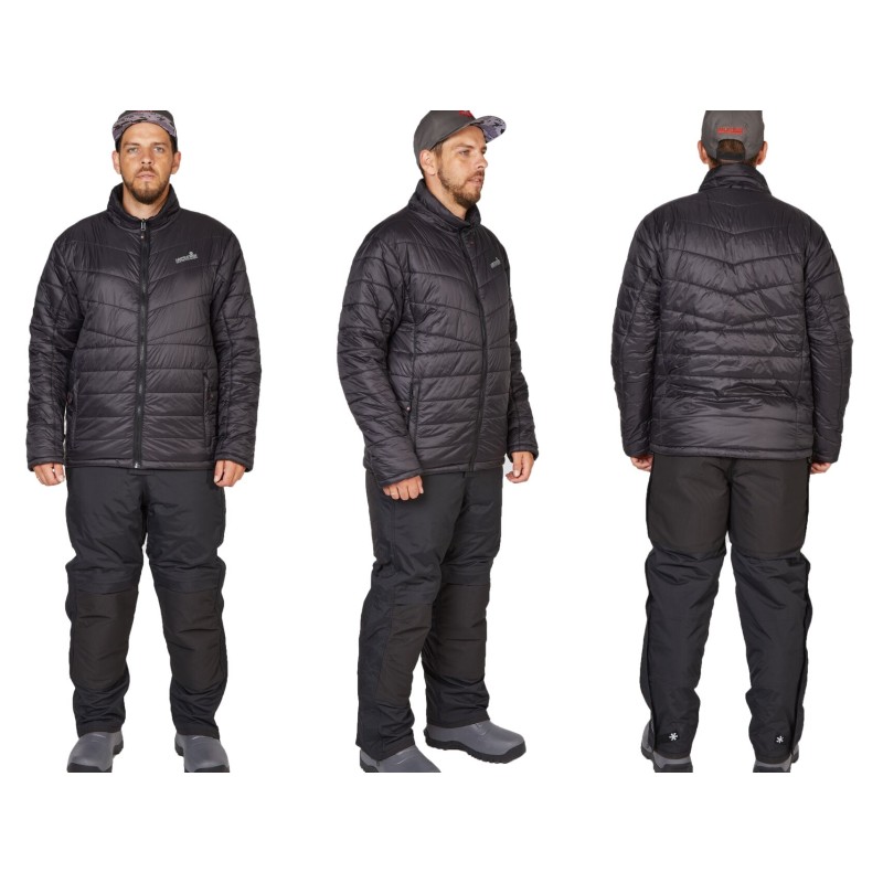 Костюм мужской Norfin Extreme 5, ткань Breathable, черный/красный, размер M