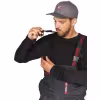 Костюм мужской Norfin Extreme 5, ткань Breathable, черный/красный, размер ML
