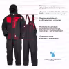 Костюм мужской Norfin Extreme 5, ткань Breathable, черный/красный, размер ML