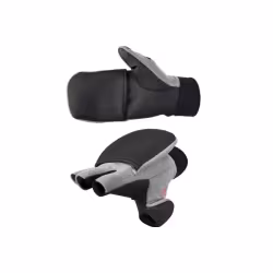 Перчатки с откидным верхом Norfin Helium, серый/черный, размер XL