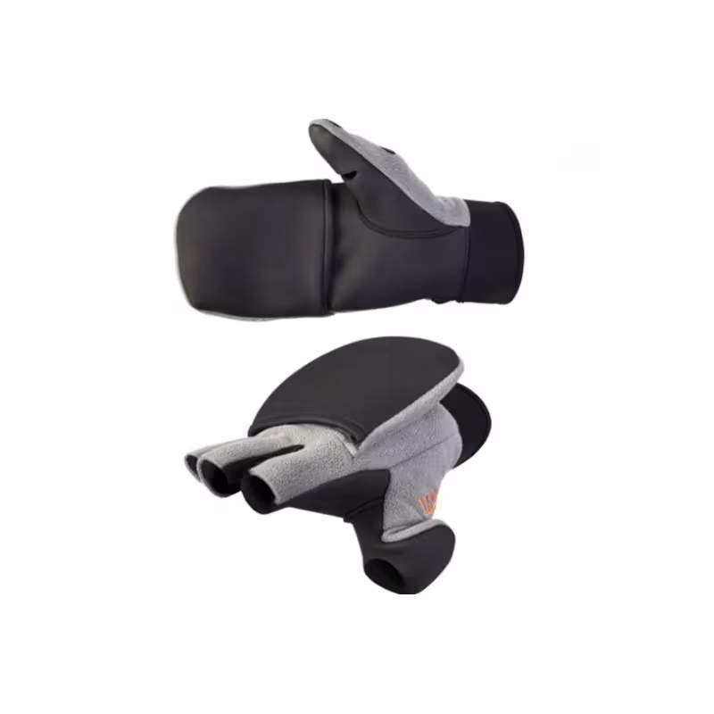 Перчатки с откидным верхом Norfin Helium, серый/черный, размер XL