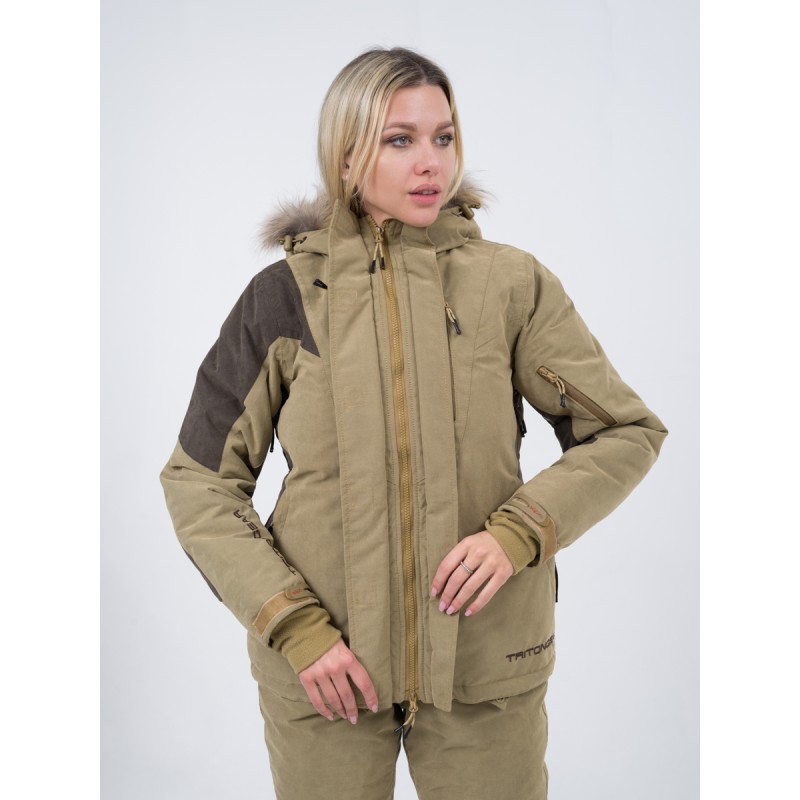 Костюм женский Triton Gear СмартФокс -30, ткань Финляндия, бежевый, размер 44-46, 170-176 см