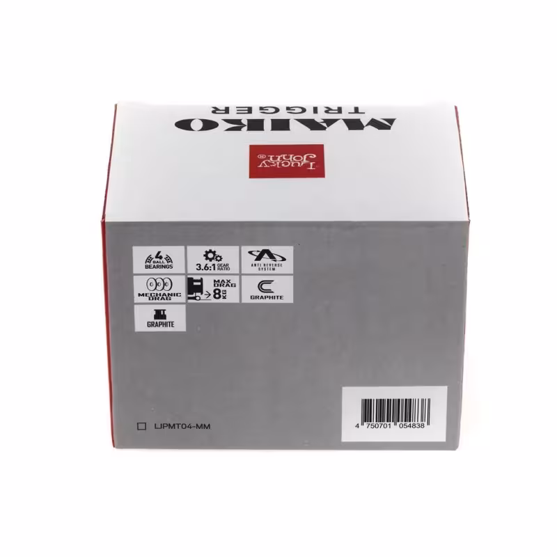 Катушка мультипликаторная Lucky John Ice Maiko Trigger 4 M