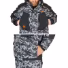 Костюм мужской Norfin Discovery 2 LE Camo, ткань Breathable, серый камуфляж, размер M