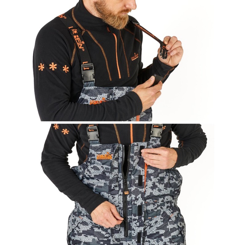 Костюм мужской Norfin Discovery 2 LE Camo, ткань Breathable, серый камуфляж, размер XXXL