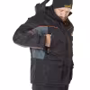 Костюм мужской Norfin Element+, ткань Breathable, черный/серый, размер L
