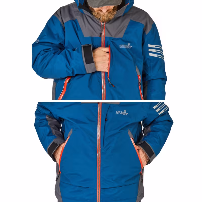Куртка мужская Norfin Verity Pro BL, ткань Breathable, синий, размер XXL