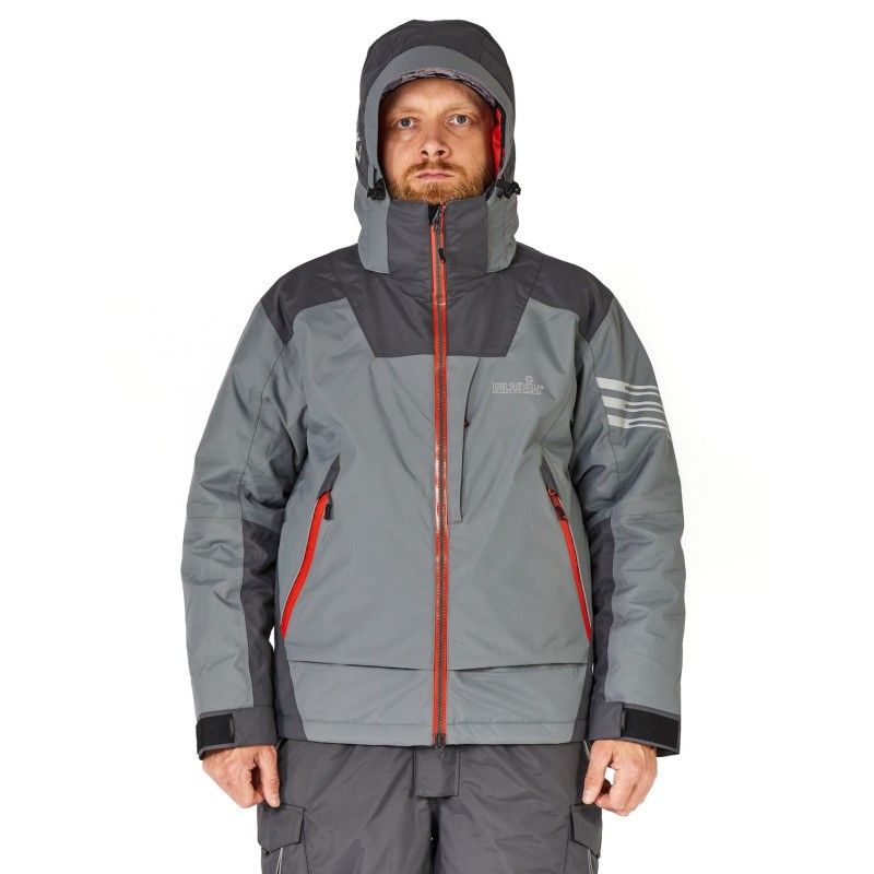 Куртка мужская Norfin Verity Pro GR, ткань Breathable, серый, размер XL