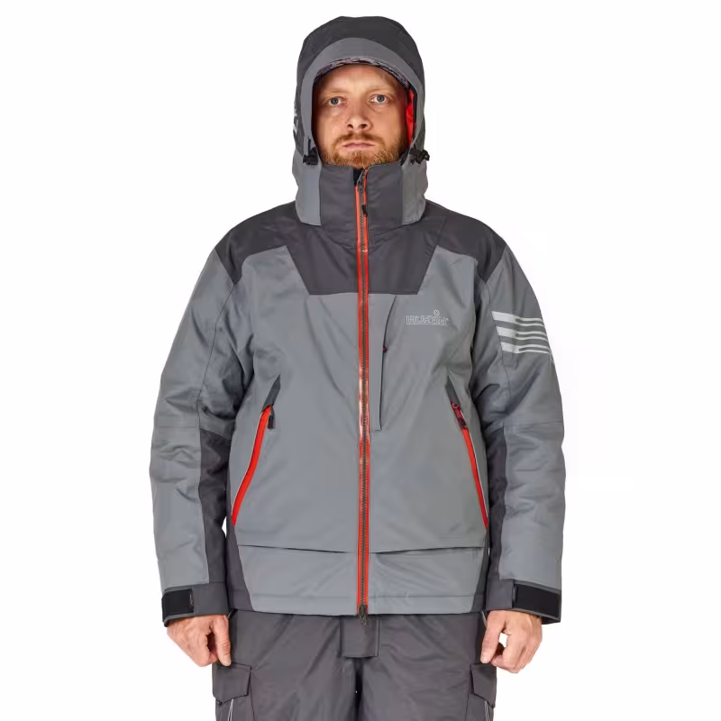 Куртка мужская Norfin Verity Pro GR, ткань Breathable, серый, размер XXXL