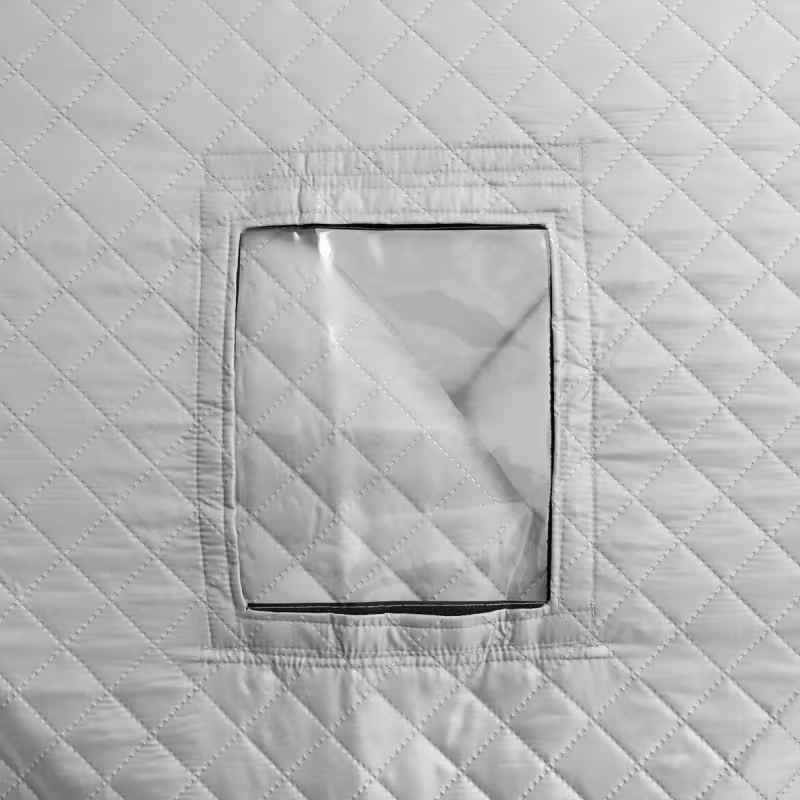 Палатка-куб утепленная для зимней рыбалки Premier Fishing Комфорт PR-ISCС-180BG, 3-мест., 180х180х190 см, серый