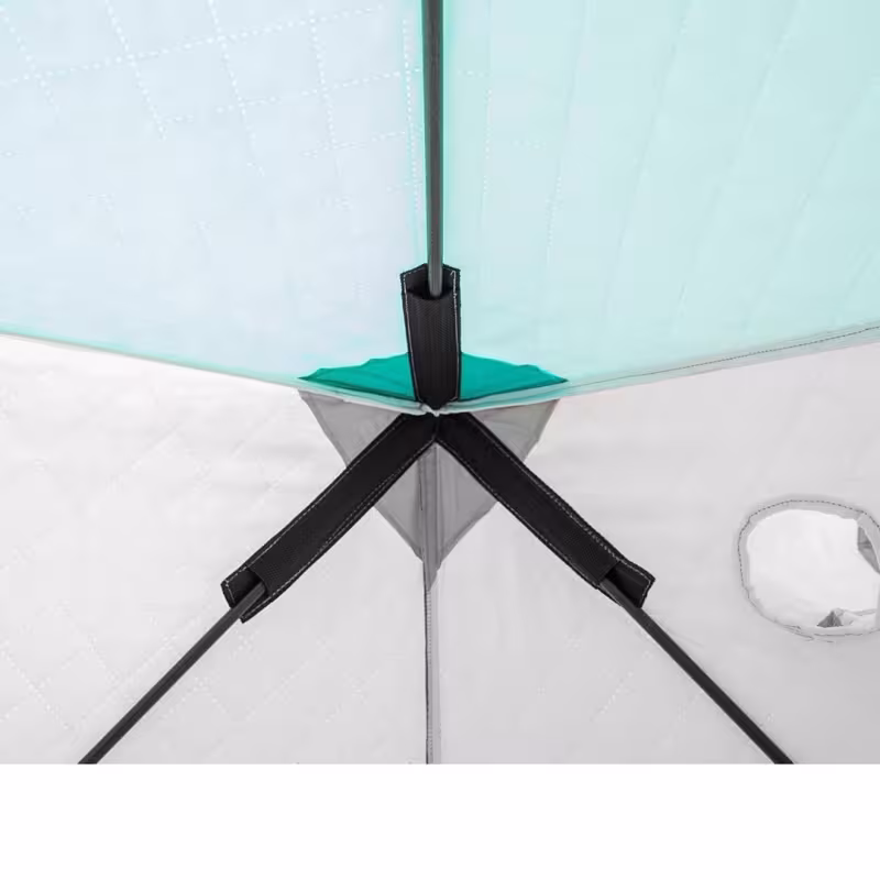 Палатка-куб утепленная для зимней рыбалки Premier Fishing Комфорт PR-ISCС-180BG, 3-мест., 180х180х190 см, серый