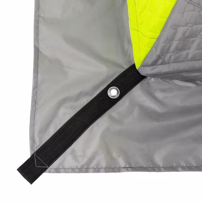 Палатка-куб утепленная для зимней рыбалки Premier Fishing Комфорт PR-ISCС-180BG, 3-мест., 180х180х190 см, желтый