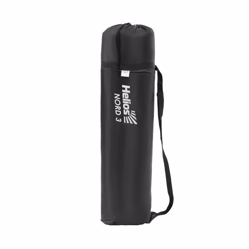 Палатка-зонт утепленная для зимней рыбалки Helios Nord-3, 3-мест., 230х270х165 см, желтый