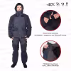 Костюм мужской Triton Gear Gorka -40 ПК, ткань Таслан, серый/черный, размер 52-54 (L), 182-188 см