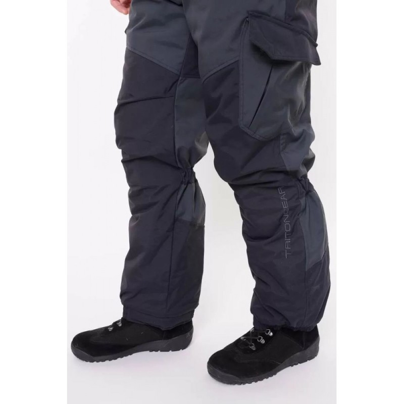 Костюм мужской Triton Gear Gorka -40 ПК, ткань Таслан, серый/черный, размер 56-58 (XL), 170-176 см