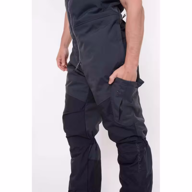 Костюм мужской Triton Gear Gorka -40 ПК, ткань Таслан, серый/черный, размер 56-58 (XL), 182-188 см