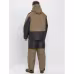 Костюм-поплавок мужской Huntsman (Восток) Siberia Floating -45, ткань Breathable, хаки/черный, размер 56-58, 182-188 см