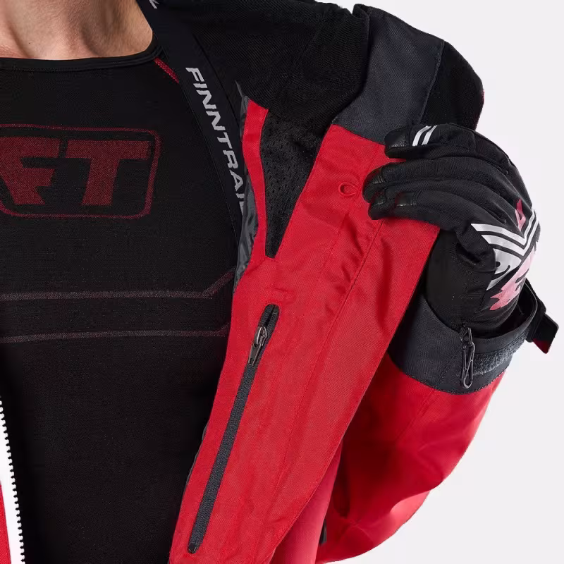 Комбинезон мужской Finntrail Evolution Red, мембрана Hard-Tex, красный, размер 58-60 (XXL), 185-195 см