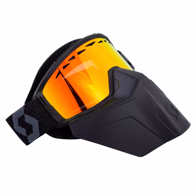 Мотоочки Scott Primal Safari FaceMask LS, черный/хамелеон
