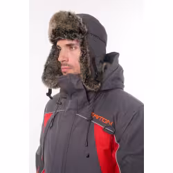 Шапка-ушанка Triton Winter Storm таслан, cерый, размер XXL