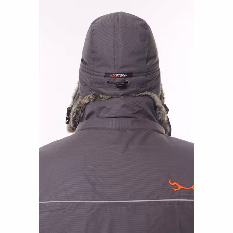 Шапка-ушанка Triton Winter Storm таслан, cерый, размер XXL
