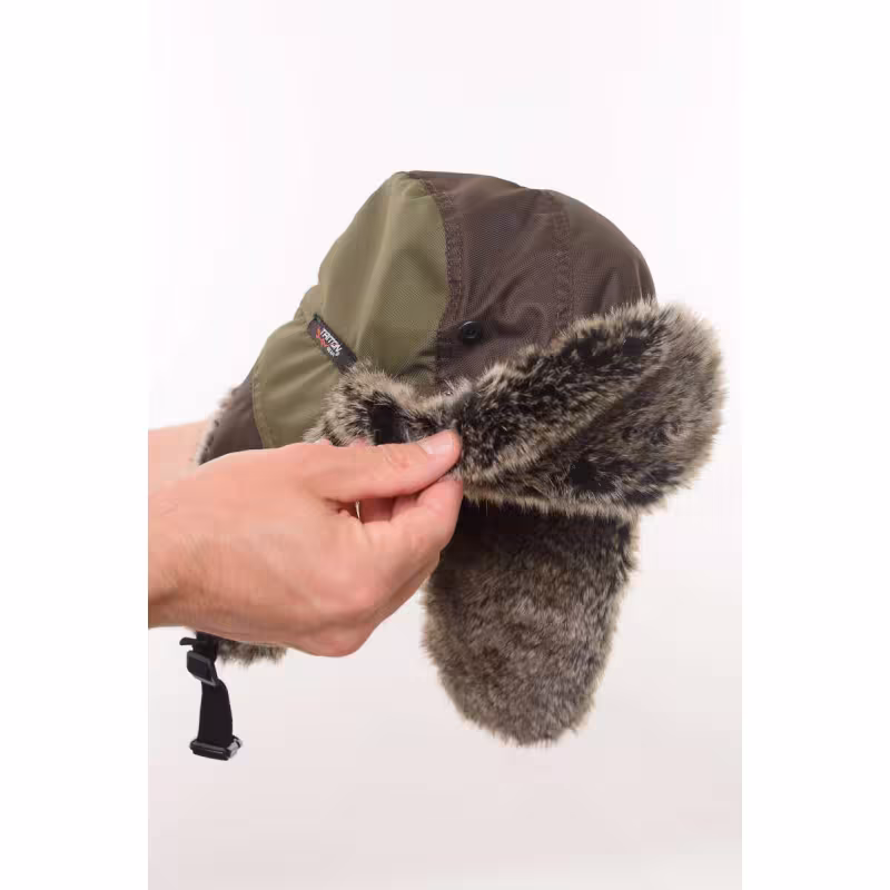 Шапка-ушанка Triton Winter storm, таслан, хаки, размер XXL
