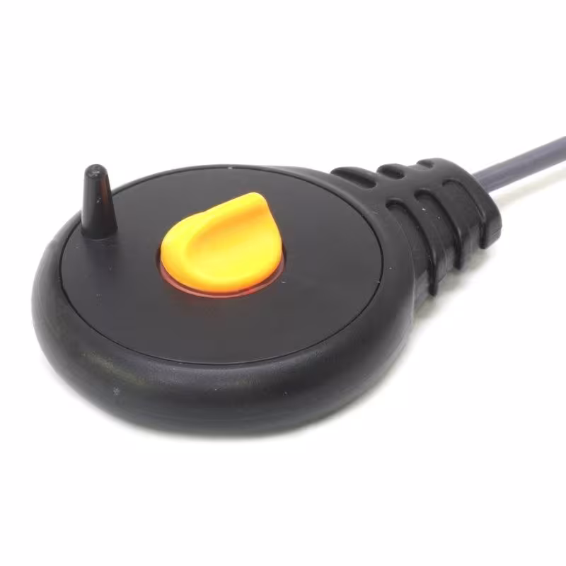 Удочка зимняя Ecopro Балалайка с поворотным стопором, оранжевая