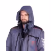 Костюм-поплавок мужской Huntsman (Восток) Siberia Floating, ткань Breathable, серый/черный, размер 44-46, 170-176 см