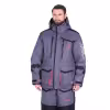 Костюм-поплавок мужской Huntsman (Восток) Siberia Floating, ткань Breathable, серый/черный, размер 48-50, 170-176 см