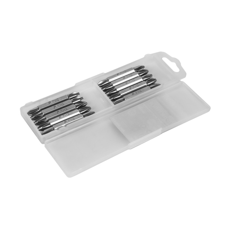 Бита двусторонняя Практика Профи 036-810, PH-2/PZ-2х50 мм (10шт)