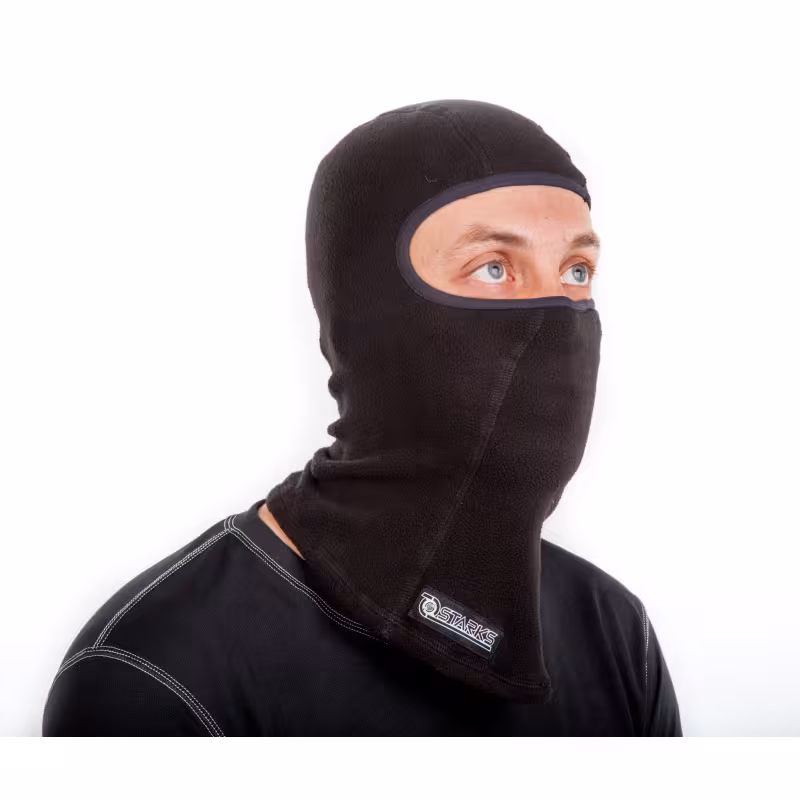 Подшлемник-балаклава Starks Fleece Collar, флис, черный