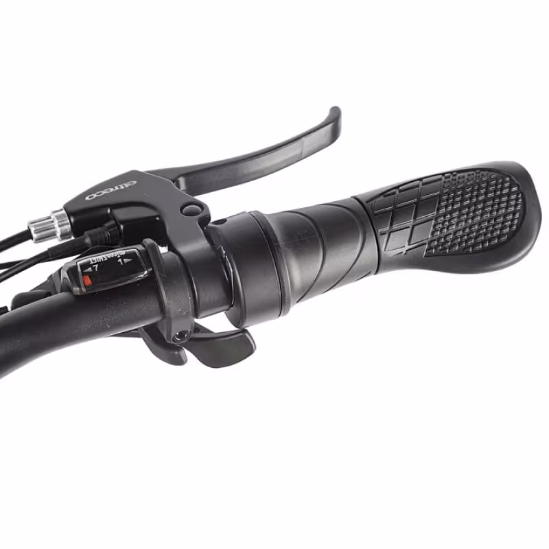 Велогибрид Eltreco XT600 D черный/зеленый