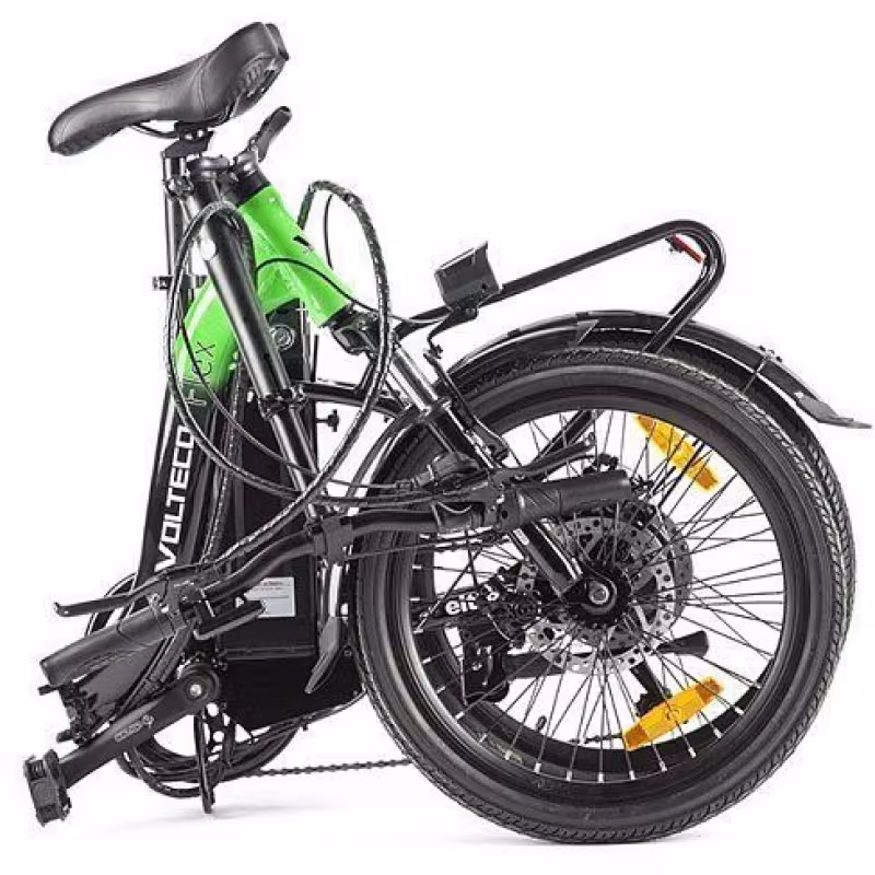 Велогибрид Eltreco VOLTECO FLEX, серебристый