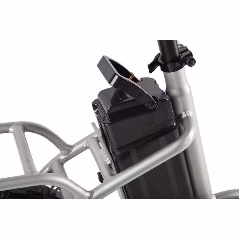 Велогибрид Eltreco VOLTECO FLEX, серебристый