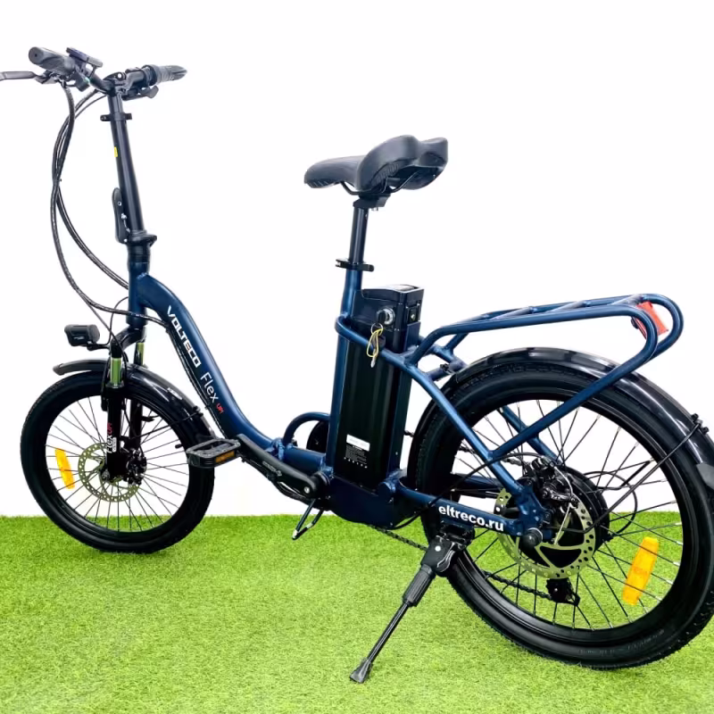 Велогибрид Eltreco Volteco Flex Up!, синий