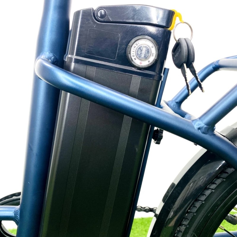 Велогибрид Eltreco Volteco Flex Up!, синий