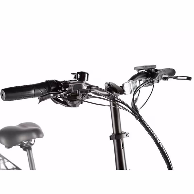 Велогибрид Eltreco Volteco Bad Dual New, серый