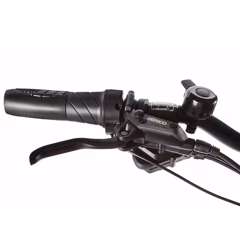 Велогибрид Eltreco Volteco Bad Dual New, серый