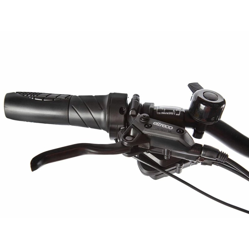 Велогибрид Eltreco Volteco Bad Dual New, серый