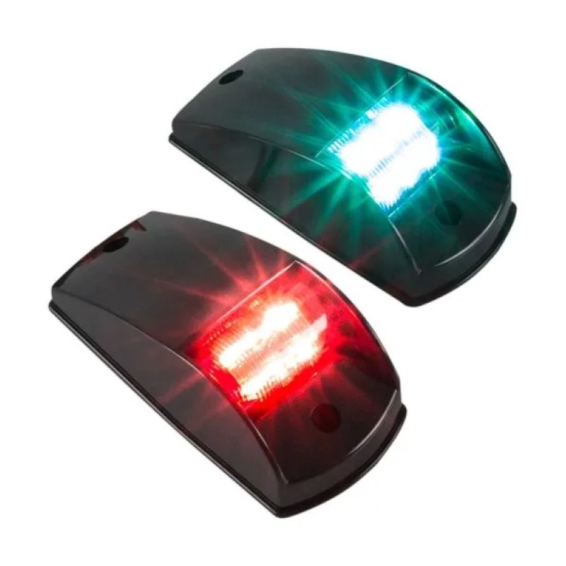 Огонь навигационный бортовой Easterner C91001LED, красный/зеленый (2 шт.)
