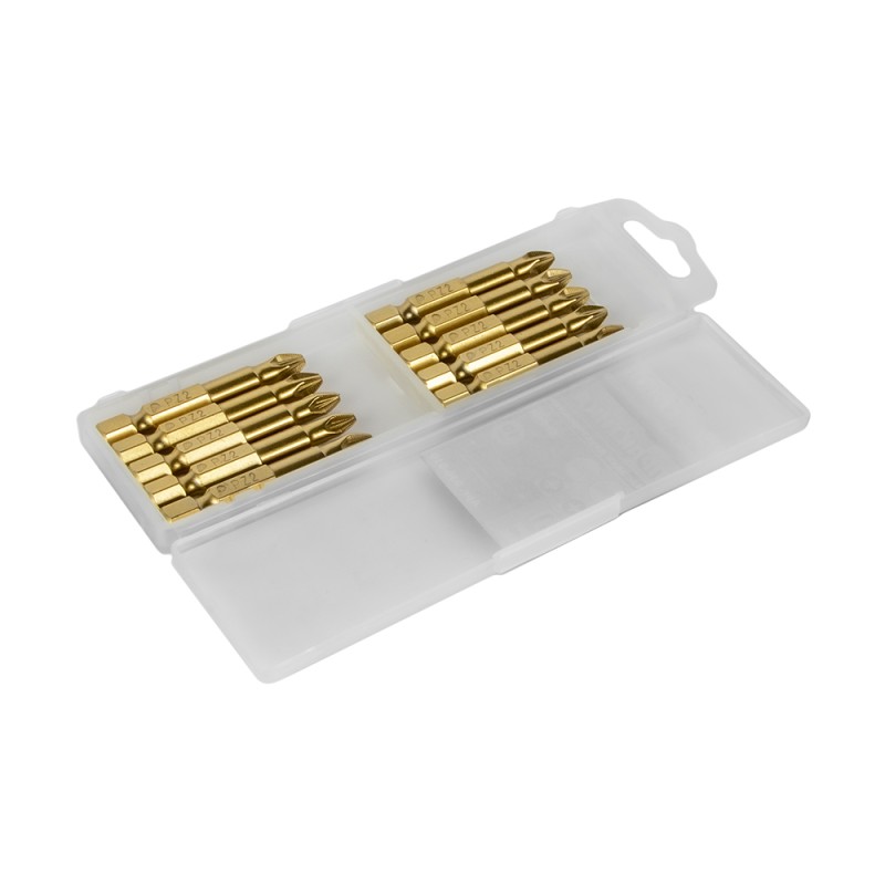 Бита Практика Эксперт 036-964, PZ-2х50 мм, Tin (10шт)